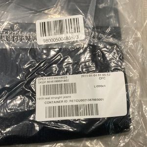 NWT GAP 1969 jeans, real straight, 34r